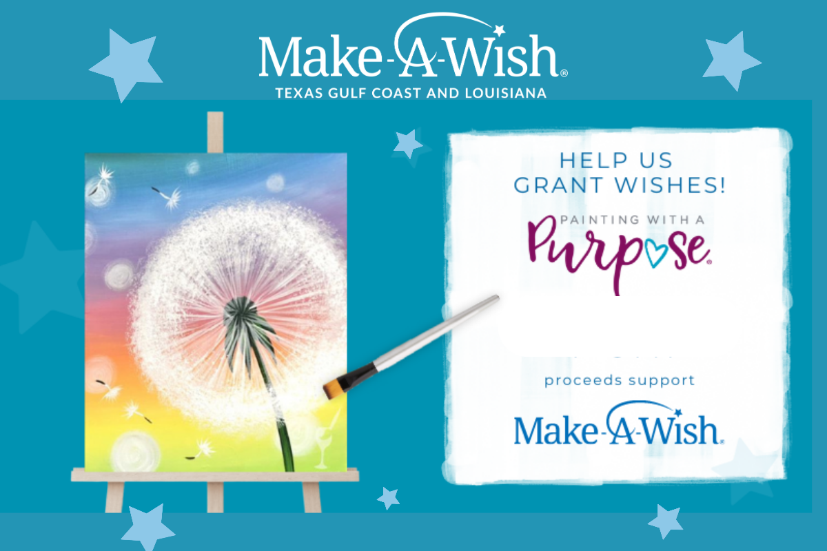 Painting With a Twist Make A Wish Texas Gulf Coast and Louisiana